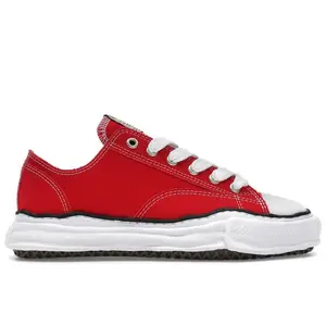 Maison Mihara Yasuhiro Men's Peterson OG Sole Canvas Low Red, from StockX