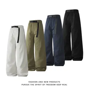 Ice Silk Pants Men' s Yamamoto Pants 2026 New Summer Thin Quick- drying Pants Cool Machete Pants   Loose Straight Casual Pants Workwear Air Conditioning Pants