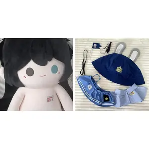 Stuffed 40CM Game Limbus Company Hong Lu Sitting Posture Plush Cotton Toy Charm Birthday Gift for Kids Adults or Festival Gift