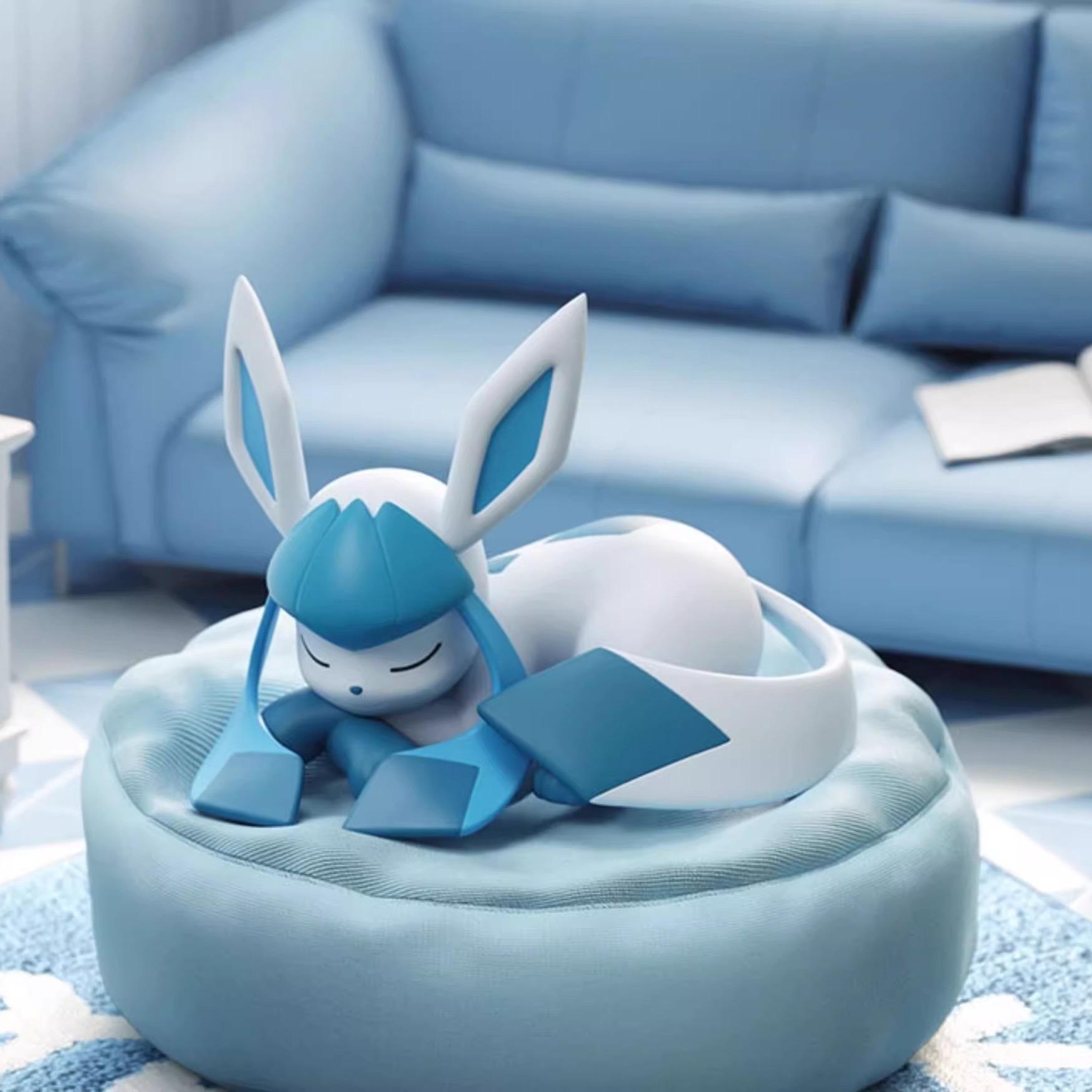 Pokémon Eevee Family Sleeping Pose Figurine Blind Box Adorable Eeveelutions In Cute Sleeping Poses Exquisite Details And Fine Workmanship Lovely Desktop Decor Great Collectibles For Anime Fans, Back To School