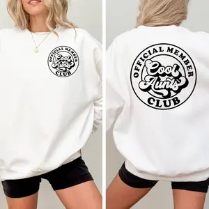 Cool Aunts Club Sweatshirt, Auntie Sweatshirt, Gift For Auntie, Aunt Birthday Gift, Pregnancy Announcement, New Aunt Gift, Funny Auntie Sweatshirt