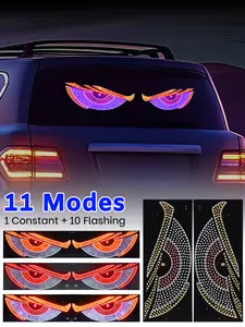 2PCS Devil Eyes Light for Windshield – LED Eyes for Cars/Trucks/SUVs/RV, Animated Windshield LED Lights, Auto Exterior Decor Lamp Accessories