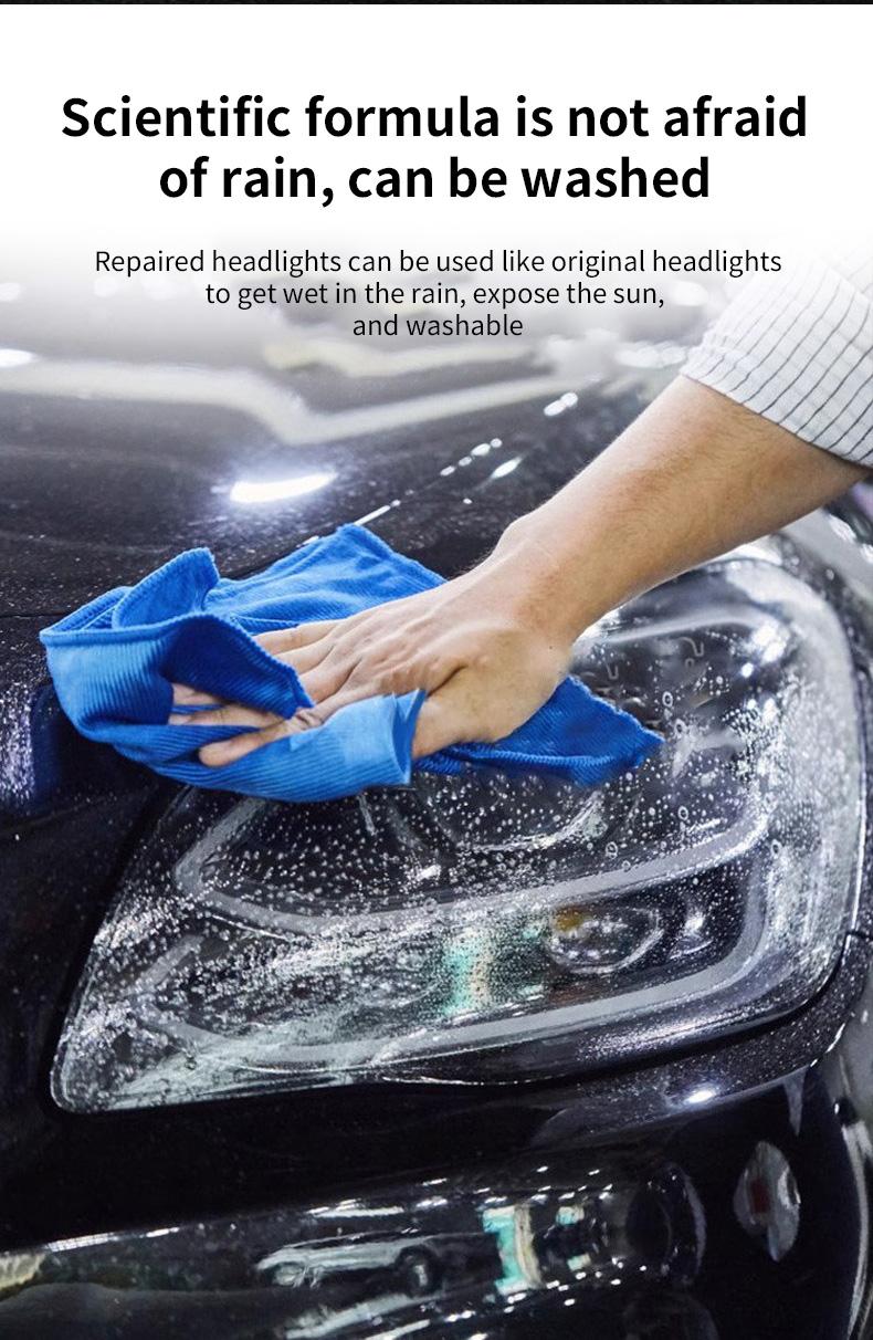 Automotive Headlamp Restoration Fluid Oxidized and Yellowed Automotive Headlamps Blurring Enhanced Crystallization Coating Refurbisher Automotive Headlamp Restoration Fluid Oxidized and Yellowed Automotive Headlamps Blurring Enhanced Crystallization Coating Refurbisher