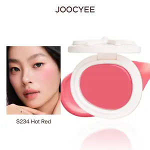 JOOCYEE Cream Blush, Glossy, Creamy Texture, Cream, High Coverage, Easyto Blend, Long Lasting, No Creasing, No Caking, Compact, Cute, Fun, Travel-Friendly, Beginner-Friendly, Party MakeupGift, Refresh Look, Summerwins