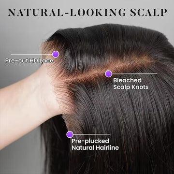 [Hot] Suntuhair 5x5 Lace Wear and Go Glueless Wigs Body Wave Human Hair Burgundy Dark Red Hair 99j Wig Lace Front Wigs 100% Human Hair Upgraded No Glue Closure Wigs Human Hair for Women 20-32 Inch