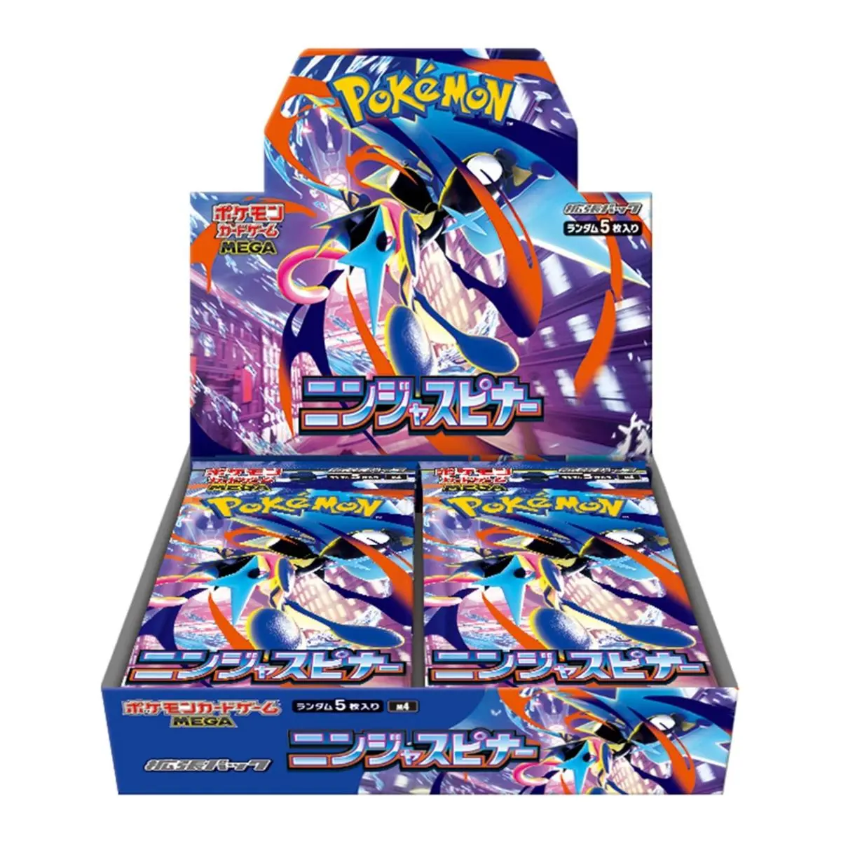 JP] Pokémon Ninja Spinner M4 Booster Box - Mega Series - Japanese