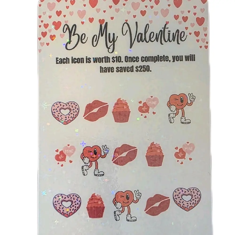 Mini Savings Challenge Tracker Money Saving Cardstock 5mil Laminated Reusable Fits Any A6 Binder Perfect for A6 Binders