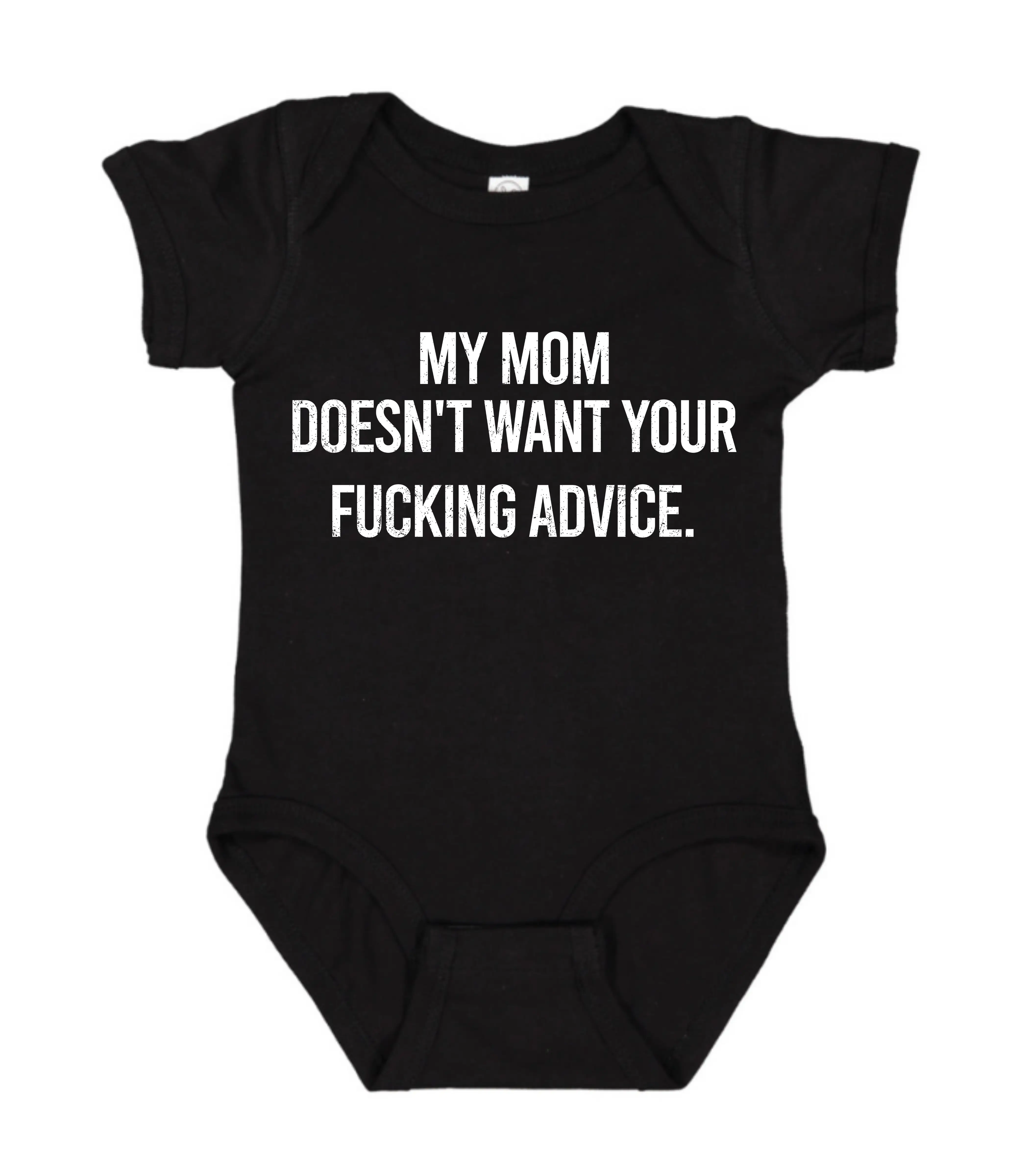 My mom doesn't want Onesie, Funny baby bodysuit, Baby Item, Funny Baby Clothing
