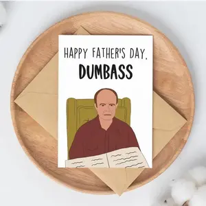 Funny Red Foreman Father’s Day Card, Hilarious Dad Card, TV Character Father’s Day Card, Humorous Card for Dad