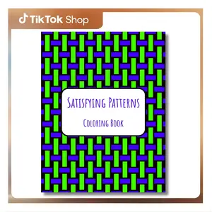 Satisfying Patterns Coloring Book: Relaxing Coloring Book For Adults, Teens, Kids and Seniors With Simple Geometric Designs