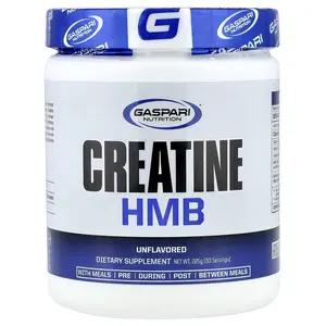 Gaspari Nutrition Creatine HMB, Unflavored, 225 g
