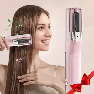One-Button Automatic Trimmer Wireless Hair Clipper, Compact Lightweight Portable Design for Home Salon or Travel Styling, Compatible with All Hair Types