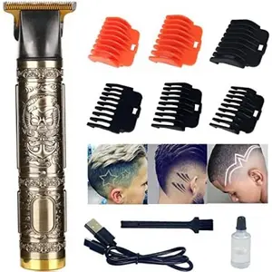 Hair Clippers for Men, Cordless Beard Trimmer Shaver Rechargeable T Blade Hair Trimmer Approaching Zero Grapped Hair Cutting Grooming Kit springtok