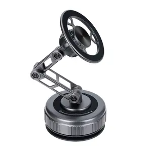 Magnetic Car Phone Mount/stand/Holder: Super Strong Suction, 360° Rotation for Car Dashboard, Air Vent, Gym & Bathroom Mirror, Foldable Portable Stand