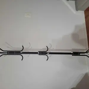 Coat Rack Freestanding Hall Tree with 12 Hooks Entryway Hanger Stand for Clothes Hats Bags Hallway Bedroom Office Space-Saving Sturdy Triangular Base - Furniture