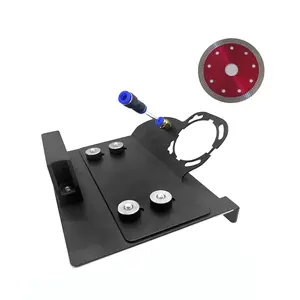 Chamfering Tool with 115 Blade, Electric Chamfer Machine for Diamond Cutting, Ideal for Ceramic Marble with No Chipping