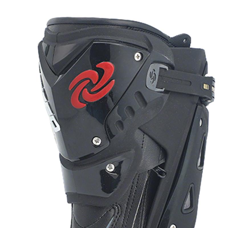 Professional motorcycle riding boots for both men and women, suitable for all seasons, non-slip and wear-resistant, high-top protective motorbike shoes, comfortable and breathable, ideal for long-distance riding gear
