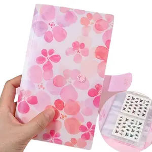 Nail Art Sticker Storage Book, Empty Organizer for Manicure, Photo Albums & Stamp Collection, Essential Home Beauty Tool