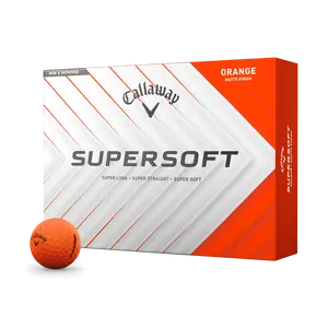 Callaway Golf Supersoft Matte Orange Golf Balls