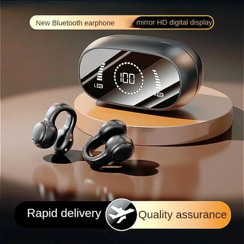 New Model 2026 Wireless Earbuds Bluetooth Headset Charging Earphones Bone Conduction Headphones Sport With Mic free New Model 2026 Wireless Earbuds Bluetooth Headset Charging Earphones Bone Conduction Headphones Sport With Mic free