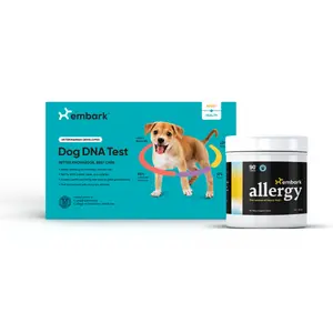 Breed + Health Dog DNA Test and Embark Allergy Supplement