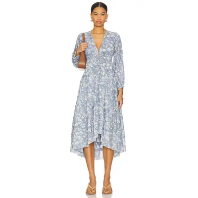falling sun midi dress free people Free People Falling Sun Midi Dress — 100% Cotton main image 0