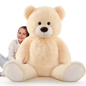 MaoGoLan 51" Giant Teddy Bear Stuffed Animal, Big Teddy Bear for Girlfriend, Kids and Friends, Large Teddy Bear for Birthday, Valentine's Day and Christmas christmas gifts