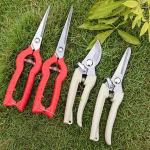 8 inch Garden Pruning Shears for Plants Flowers Fruit Tree Branch Cutting Professional Gardening Scissors Heavy Duty Bypass Pruner for Home Gardeners