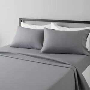 Sheets & Pillowcases Lightweight Super Soft Wrinkle-Free Luxury Microfiber 4 Piece Bed Sheet Set with 14-Inch Deep Pockets Full Size