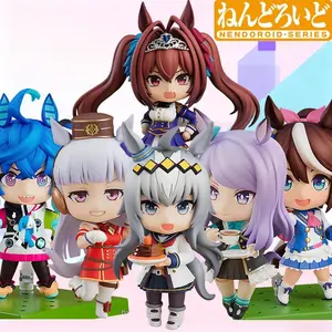 In Stock GSC Original Box Nendoroid Uma Musume Oguri Cap Tokai Telo Twin Turbo Gold Ship Anime Action Figure Model Gift for Kids
