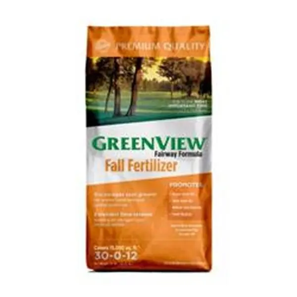 GreenView Fairway Formula Fall Lawn Fertilizer (Lebanon Seaboard G81 2129857X) - 15m 33 lbs Bagged Granular Slow Release Outdoor Fertilizer, Encourages Root Growth, Protects Waterways, Boosts Quick Spring Green-Up, Enhances Winter Hardiness