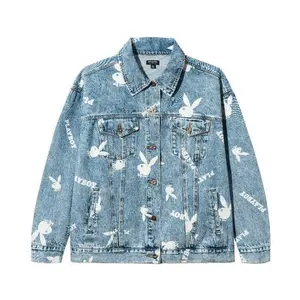 Playboy Women's Playboy Bunny Denim Jacket
