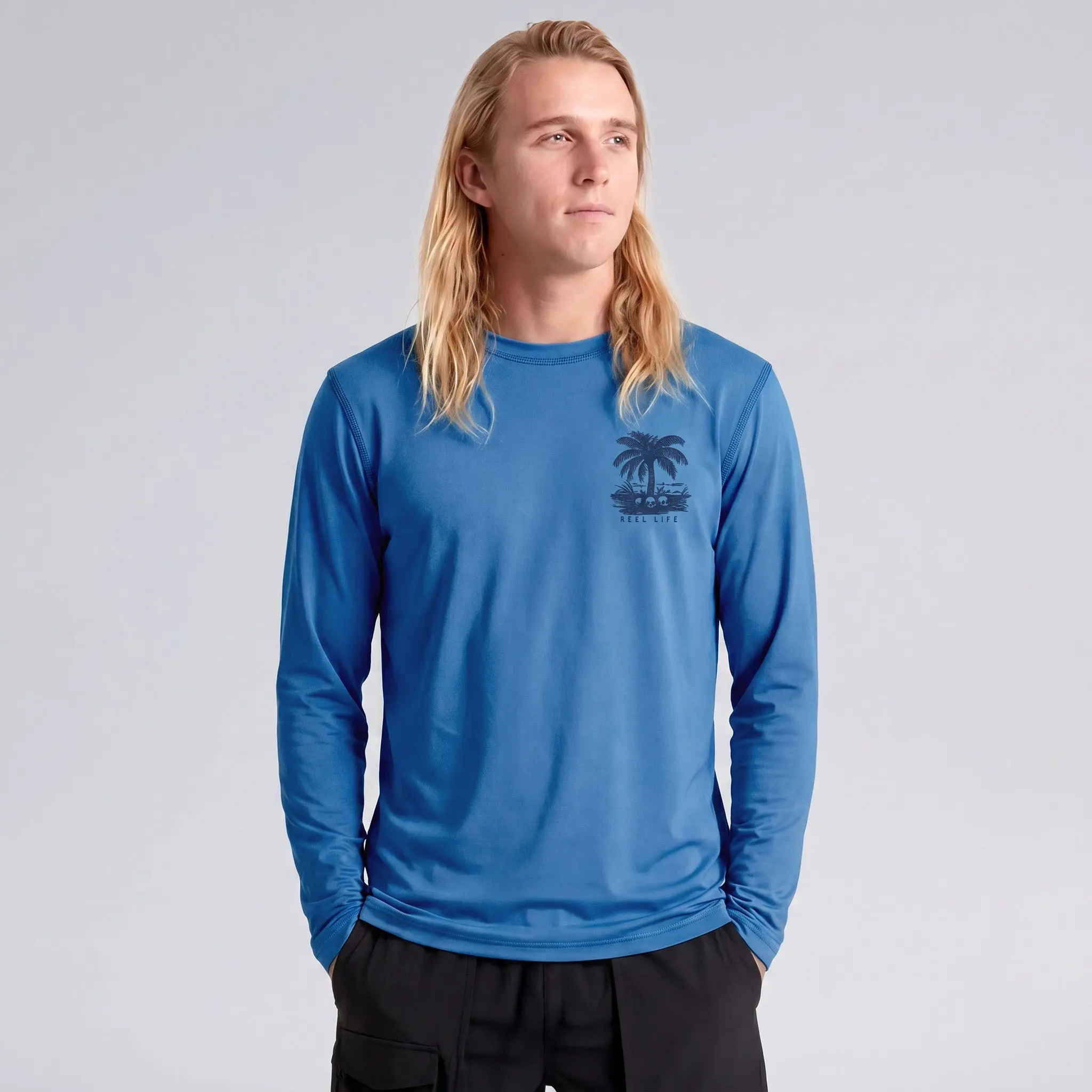 Soul of Adventure Blue Jewel Jax Beach UV Long Sleeve for Sun Protection and Outdoor Performance