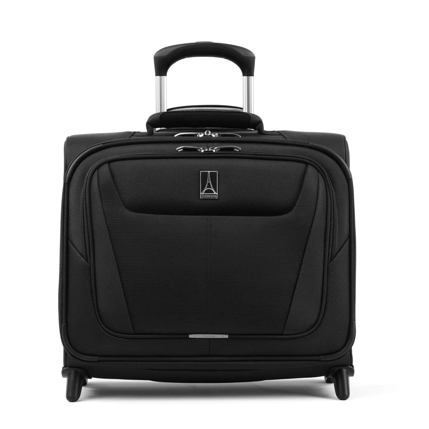 Travelpro Maxlite 5 Softside Lightweight 2 Wheel Rolling Underseat Tote, 14-Inch
