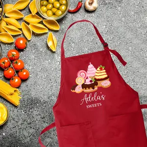 Customized Sweet Baker Apron, Sweet Lover Apron, Baker Gift, Personalized Gift, Funny Apron For Women and Man, Cute Apron, Printed Apron