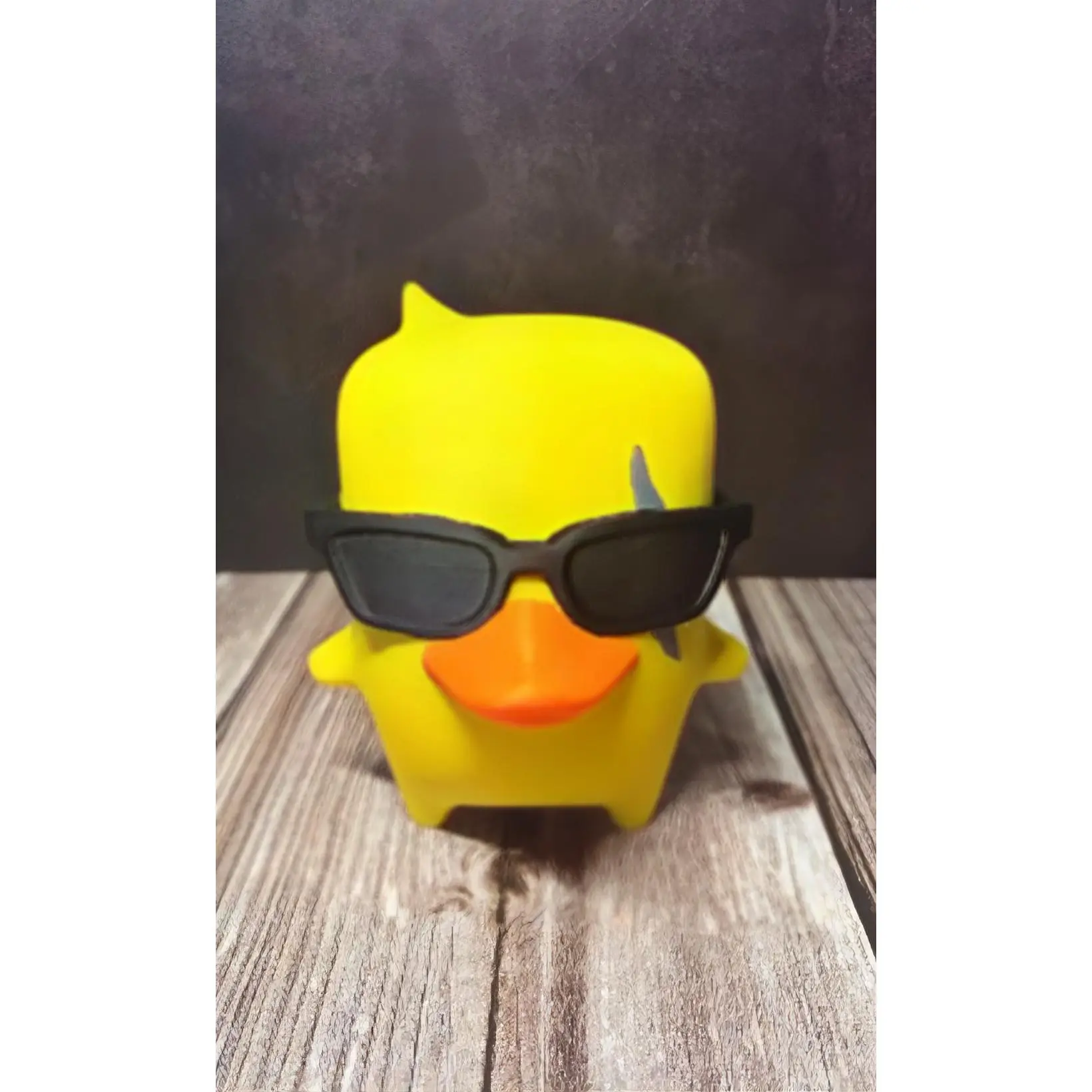5 Inches Duck Sprite with Removable Glasses - Yellow Color, Fun Design, Perfect for Kids and Adults