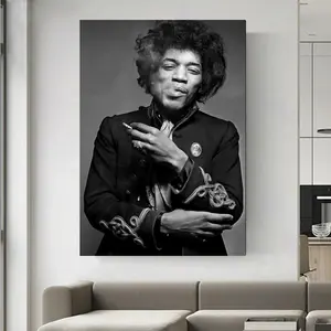 Jimmy Hendrix Black and White