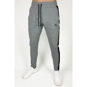 Stretch Joggers - Grey Striped