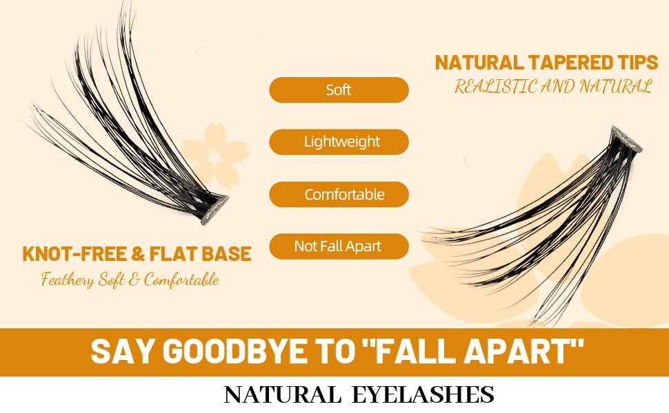 10-18mm Mixed Tray Mink Eyelash Extension Natural 3D Russian Volume Faux Eyelashes Individual 20D/30D/40D/50D To Choose 200pcs Clusters Lashes Makeup (20D-18+20mm Mixed)
