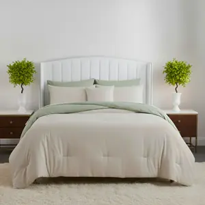 REVERSIBLE TEXTURED COMFORTER SET