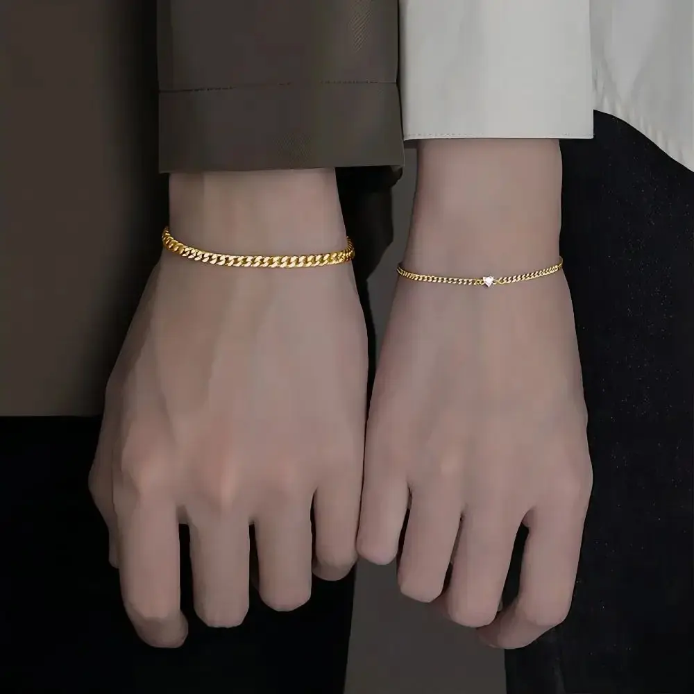 Couples Bracelets Sets for Couple Girlfriend Boyfriend His & Her Matching Valentine Bracelets for Lover