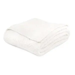 Soft Light-Knit Throw Blankets