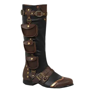 Men's Steampunk Costume Boots