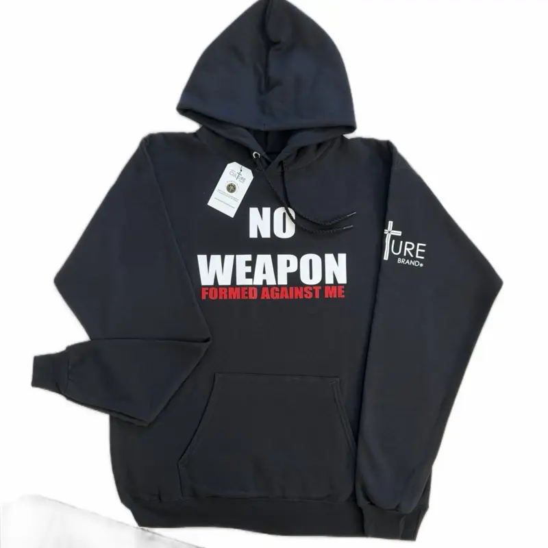 NO WEAPON formed against me shall prosper, Hanes unisex hoodie