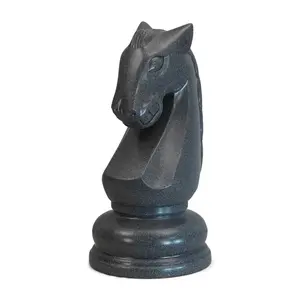 MegaChess 28 Inch Dark Gray Perfect Knight Giant Chess Piece