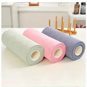 Reusable Kitchen Cleaning Cloth (1 Roll) - Suitable for Dishwashing, Car Wiping - Christmas Home Care Cleaning Towel