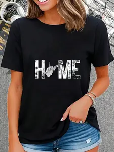 100% Cotton West Virginia Map Home WV Vintage T-Shirt