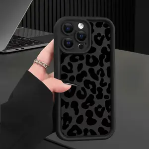 Creative Pattern Phone Case, Anti-drop Decorative Phone Protector Cover, Phone Accessories Compatible with iPhone Series, Protective compatible with iPhone 13