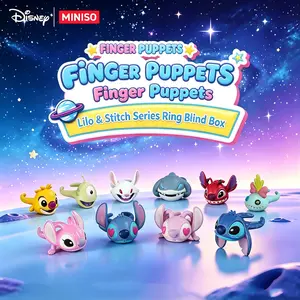 Disney Stitch Series Blind Box Gashapon Ring – Cute Collectible Finger Ring, Perfect Gift for Stitch & Angel Fans, Adorable Surprise Jewelry Featuring Multiple Characters!
