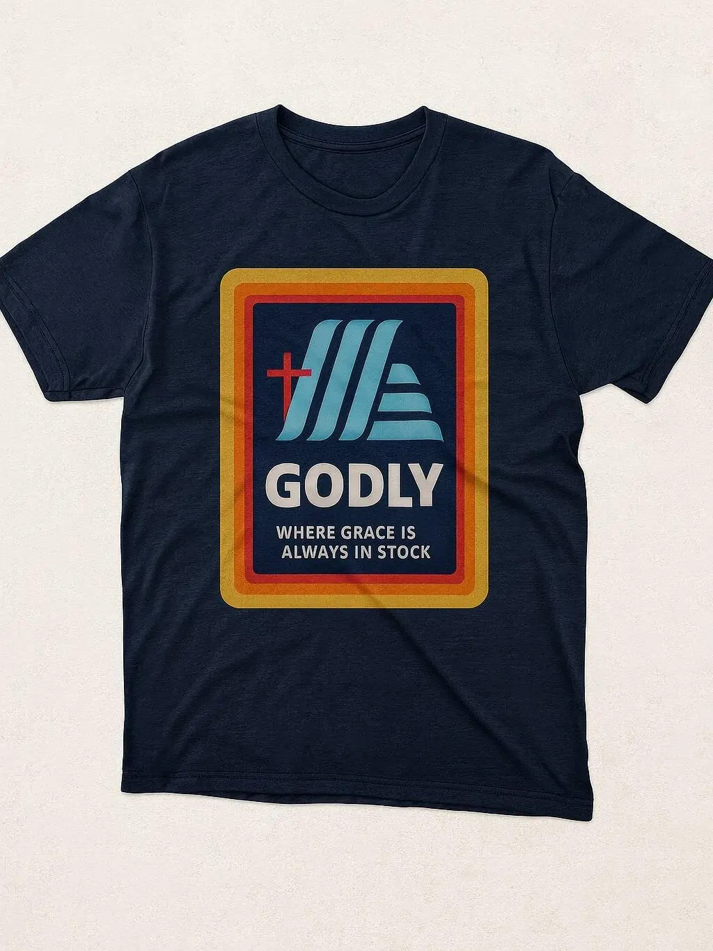 Aldi Graphic T with a Christian Spin